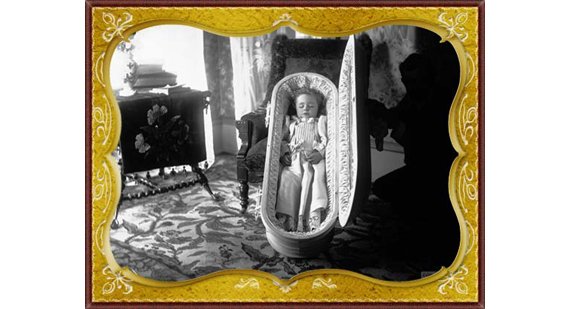 Dead Child Photo from Sleeping Beauty