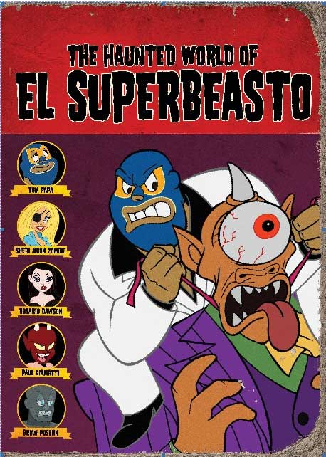Haunted World of El Superbeasto DVD Box Art