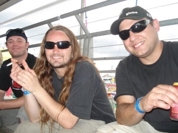 Big Day Out 08-Grant,me and Brett