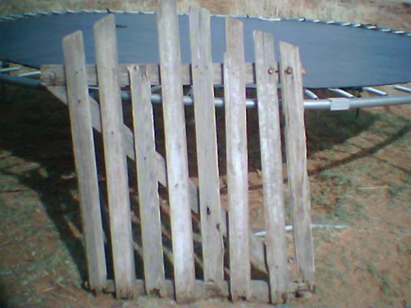 The gate after I got home from getting it in 2009.