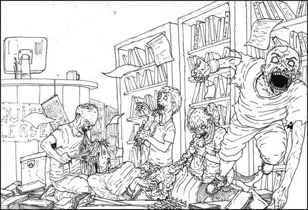 Of course they go for the teacher first!