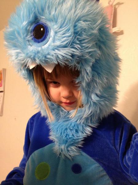 My daughter Halloween 2012