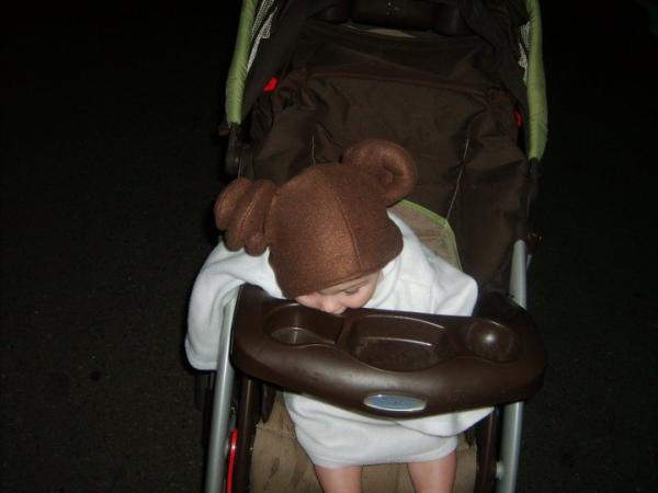 My daughter as Princess Leia Halloween 2010