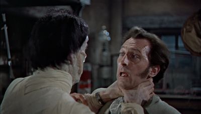 Frankenstein meets his monster