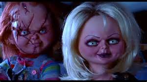 Chucky and tiff my favorite horror couple by far see them show their true love in bride of Chucky :)