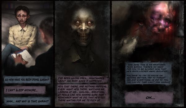 A graphic novel idea im feeling out. Trying to work out a style and a consistent visual language is pretty hard, but i'm getting there. Anyone who is interested can support my patreon to see the comic realized faster, and basically help me survive while i make it. Just made one, and i really hope you guys want to help me out, cause working a part time job while working on a graphic novel and original artworks is damn near impossible.

Patreon:
https://www.patreon.com/user?u=2425348&ty=h
Prints 'n Products: http://www.redbubble.com/people/artbytobias/
Insta: 
https://www.instagram.com/artbytobias/