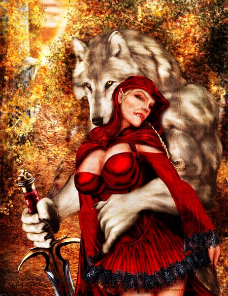 Once Bitten
Little Red has a new perspective of the Big Bad Wolf now.