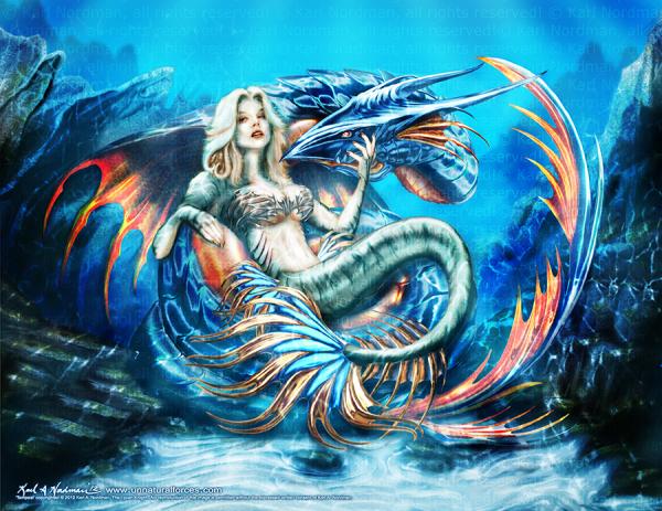 Tempest
The queen of the deep awaits at the bottom of the sea with her pet, the sea dragon Torment.