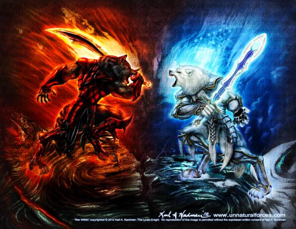 War Within
The eternal battle of good and evil rages within. Which one is winning inside you?